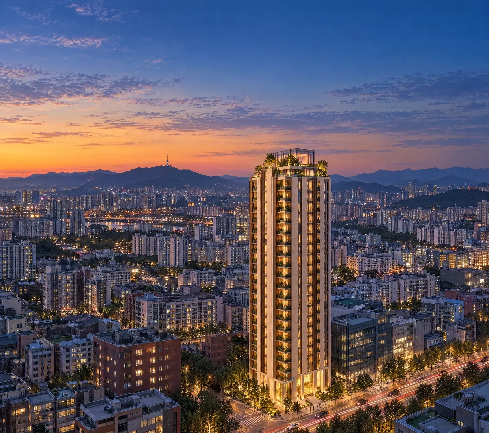 가온 일대 전경 (AI 연출 이미지)